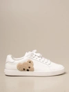 Palm Angels Teddy Bear Low-top Sneakers In White