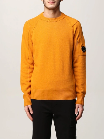 C.p. Company Jumper  Men In Orange