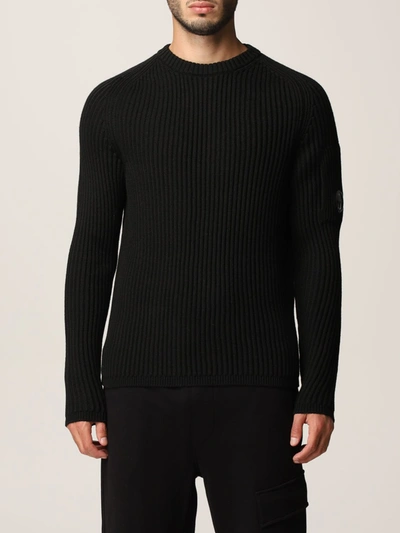 C.p. Company Sweater  Men Color Black In Black