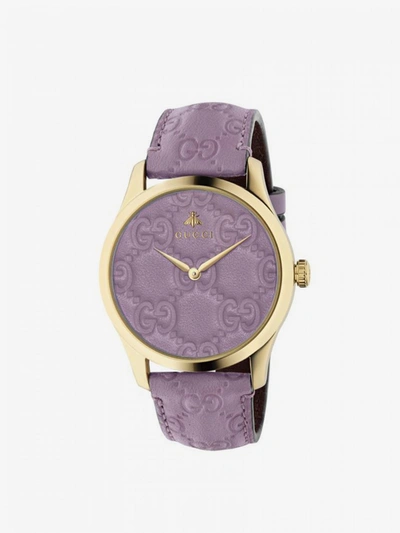Gucci Watch Women Color Lilac | ModeSens