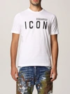Dsquared2 White Cotton T-shirt In White