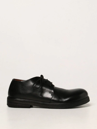 Marsèll Derby Shoes In Leather In Black