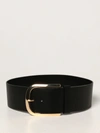 ERIKA CAVALLINI LEATHER BELT,C38714002