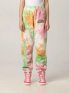 Chiara Ferragni Tie Dye-print Cotton Track Pants In Multicolor