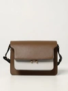 MARNI TRUNK BAG IN SAFFIANO LEATHER,C20638094