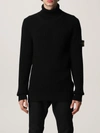 Stone Island Sweater  Men Color Black