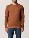 Malo Men's Sweater In Camel