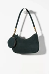 Remi/reid Duena Suede Crossbody Bag In Blue