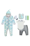 BABY KISS BABY KISS 7-PIECE I GET IT FROM MY DADDY COMPLETE OUTFIT SET
