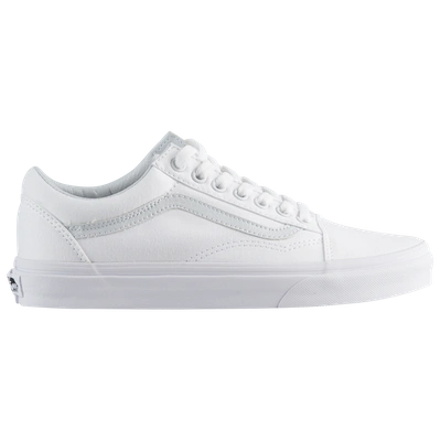 Vans Kids' Old Skool Platform Sneaker In True White/white