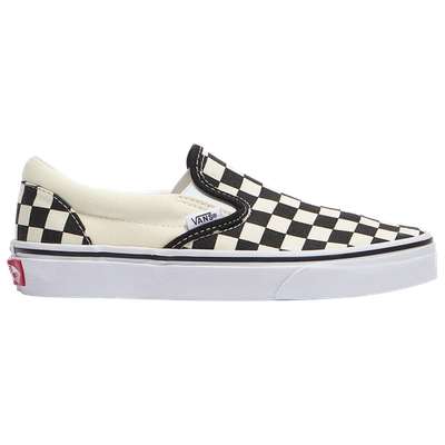 Vans Big Kids' Classic Slip-on Casual Shoes In Black/off White