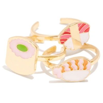 Frasier Sterling Sushi Lover 3-ring Pack