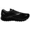 Brooks Ghost 14 Running Shoe In Black/black/ebony