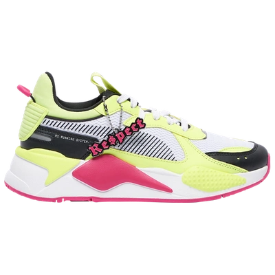 Puma Womens  Rs-x In White/yellow/black