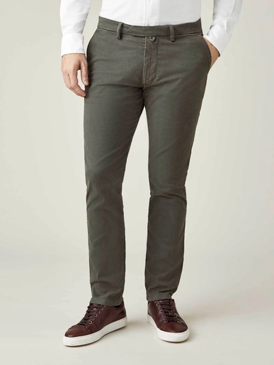 Luca Faloni Alpine Green Cortina Cotton Chinos