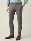 Luca Faloni Elephant Grey Cortina Cotton Chinos In Grey