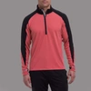 Zero Restriction Z425 1/4 Zip Pullover In Crimson Heather