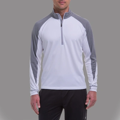 Zero Restriction Z425 1/4 Zip Pullover In White