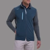 Zero Restriction Z710 Full Zip Jacket In Blue Indigo