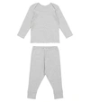 Bonpoint Pebio Sweatshirt And Pants Set In Grey