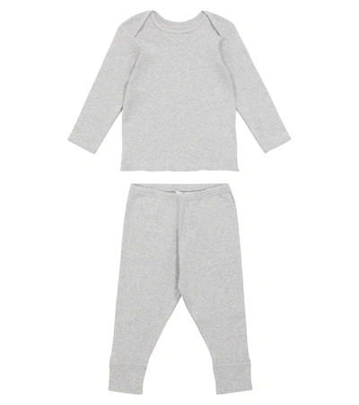 Bonpoint Pebio Sweatshirt And Pants Set In Grey
