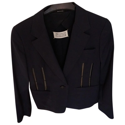 Pre-owned Maison Margiela Blazer In Navy