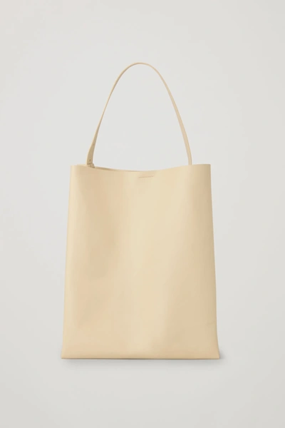 COS OVERSIZED SHOPPER - LEATHER 0940913005001