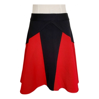 Pre-owned Givenchy Mid-length Skirt In Red