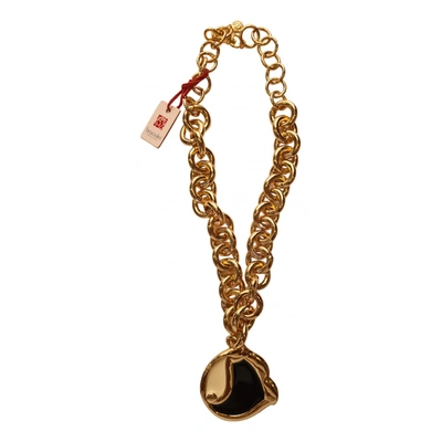 Pre-owned Braccialini Necklace In Gold