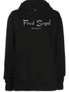 FRED SEGAL SUNSET LOGO-PRINT PULLOVER HOODIE