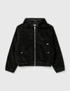Stussy Jacket Cord Work Jacket Model In Black