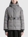 Canada Goose Mckenna Belted Jacket In Grey