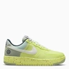 NIKE YELLOW/GREY/LIGHT BLUE AIR FORCE 1 CRATER SNEAKERS,DH2521LE-J-NIKE-700