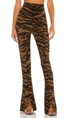 Norma Kamali Spat Legging In Brown