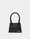 Jacquemus Women Le Chiquito Moyen Shoulder Bag In Black
