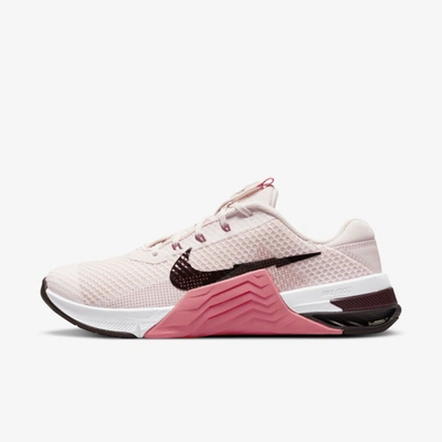 Nike Metcon 7 Women's Training Shoes In Light Soft Pink,archaeo Pink,dark Beetroot,metallic Mahogany