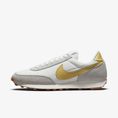 Nike Daybreak Women's Shoes In Summit White,grey Fog,gum Medium Brown,saturn Gold