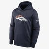 Nike Therma Prime Logo Menâs Pullover Hoodie In Navy