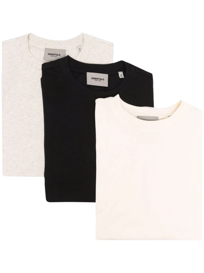 Essentials Three Pack T-shirt In Nude