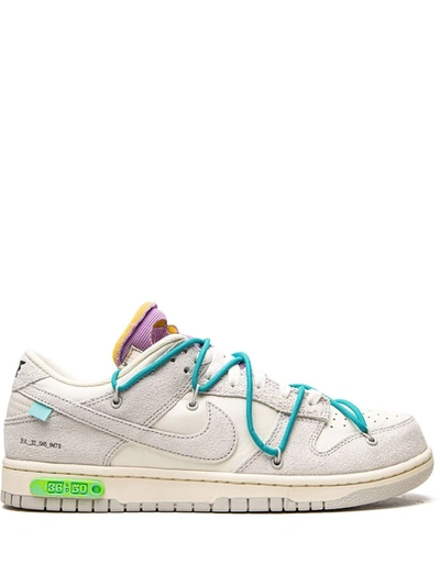 Nike X Off-white Dunk Low "lot 36" Sneakers In Nude