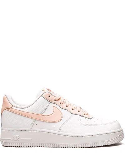 Nike Air Force 1 '07 "pale Coral" Sneakers In White
