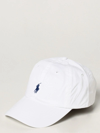 Polo Ralph Lauren Baseball Cap In White