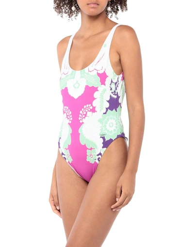 Valentino One-piece Swimsuits In Multicolor