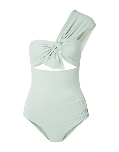 Marysia One-piece Swimsuits In Light Green