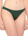 Melissa Odabash Bikini Bottoms In Dark Green