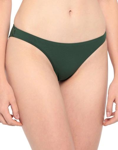 Melissa Odabash Bikini Bottoms In Dark Green