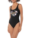 Moschino One-piece Swimsuits In Black