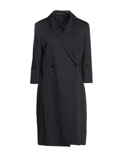 Malloni Overcoats In Black