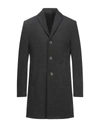 Grey Daniele Alessandrini Coats In Grey