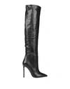 Greymer Knee Boots In Black